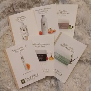 Bundle Of 6 Eminence Organics Sample Cards